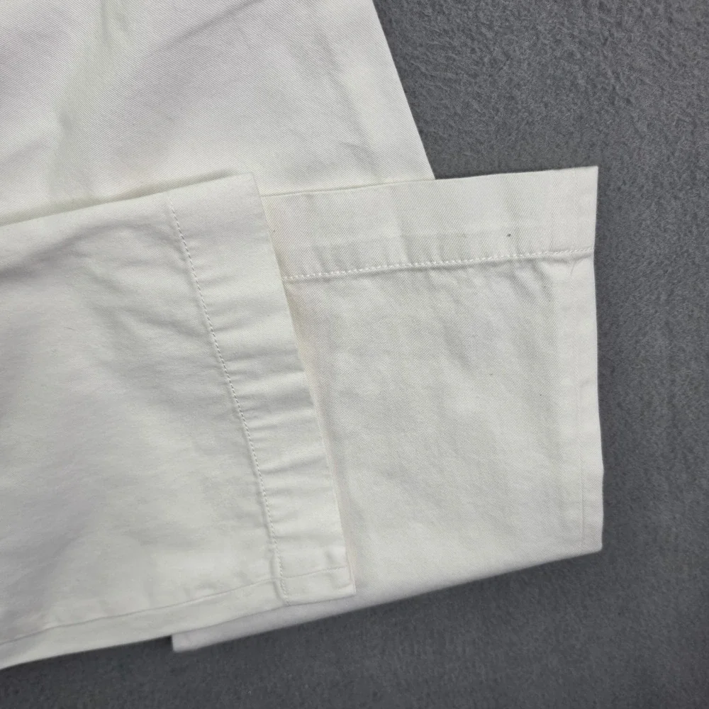 Polo Ralph Lauren Chino Pants Classic Fit White 35x32 Cotton Twill Flat Front